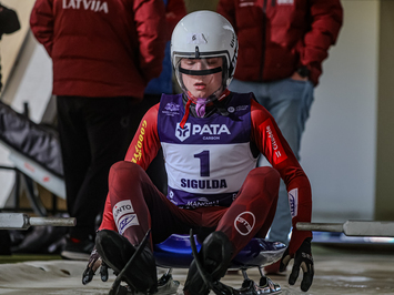 Siguldā noskaidroti Latvijas čempioni kamaniņu sportā 2026