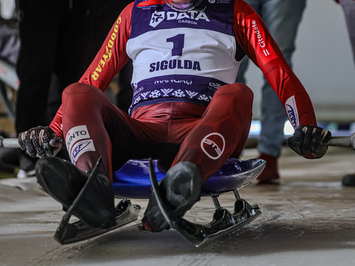 Siguldā noskaidroti Latvijas čempioni kamaniņu sportā 2026