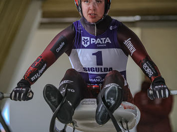 Siguldā noskaidroti Latvijas čempioni kamaniņu sportā 2026