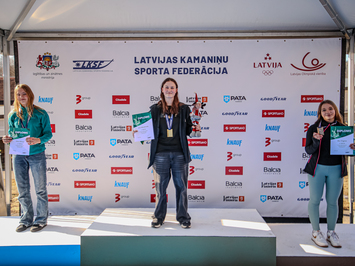 Siguldā noskaidroti Latvijas čempioni kamaniņu sportā 2026