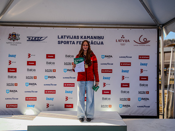 Siguldā noskaidroti Latvijas čempioni kamaniņu sportā 2026