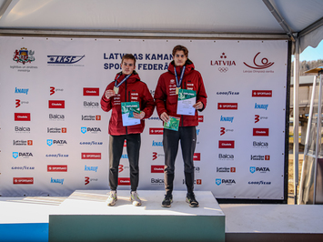 Siguldā noskaidroti Latvijas čempioni kamaniņu sportā 2026