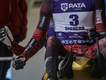 Siguldā noskaidroti Latvijas čempioni kamaniņu sportā 2026