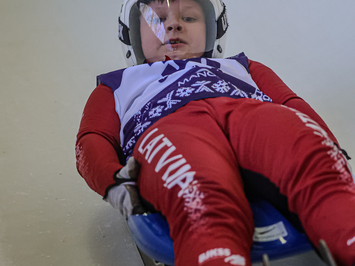 Siguldā noskaidroti Latvijas čempioni kamaniņu sportā 2026