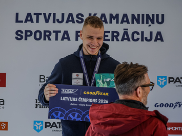 Siguldā noskaidroti Latvijas čempioni kamaniņu sportā 2026