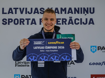 Siguldā noskaidroti Latvijas čempioni kamaniņu sportā 2026