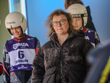 Siguldā noskaidroti Latvijas čempioni kamaniņu sportā 2026