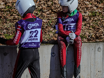 Siguldā noskaidroti Latvijas čempioni kamaniņu sportā 2026