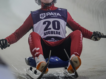 Siguldā noskaidroti Latvijas čempioni kamaniņu sportā 2026