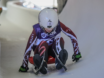 Siguldā noskaidroti Latvijas čempioni kamaniņu sportā 2026
