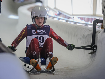 Siguldā noskaidroti Latvijas čempioni kamaniņu sportā 2026