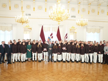 LATVIJAS KAMANIŅU SPORTISTI GODINĀTI RĪGAS PILĪ – NOSLĒDZIES MiCo2026 OLIMPISKAIS CIKLS