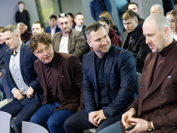 Latvijas kamaniņu sporta pārstāvji godināti Latvijas labāko sportistu un treneru ceremonijā