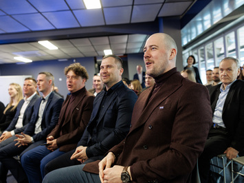 Latvijas kamaniņu sporta pārstāvji godināti Latvijas labāko sportistu un treneru ceremonijā