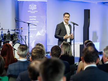 Latvijas kamaniņu sporta pārstāvji godināti Latvijas labāko sportistu un treneru ceremonijā