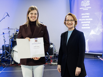 Latvijas kamaniņu sporta pārstāvji godināti Latvijas labāko sportistu un treneru ceremonijā