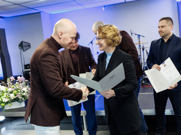 Latvijas kamaniņu sporta pārstāvji godināti Latvijas labāko sportistu un treneru ceremonijā